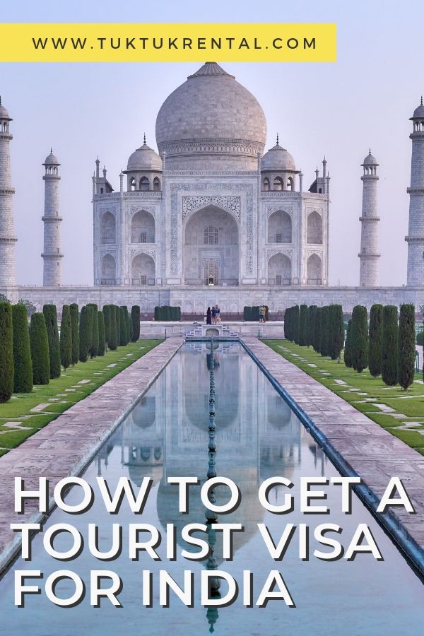 How to get a tourist visa for India